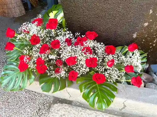 上尾御嶽神社の手水舎