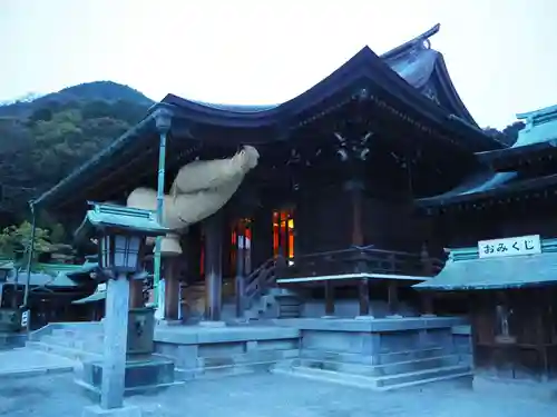 宮地嶽神社の本殿・本堂