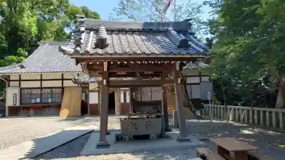 老津神社の手水舎