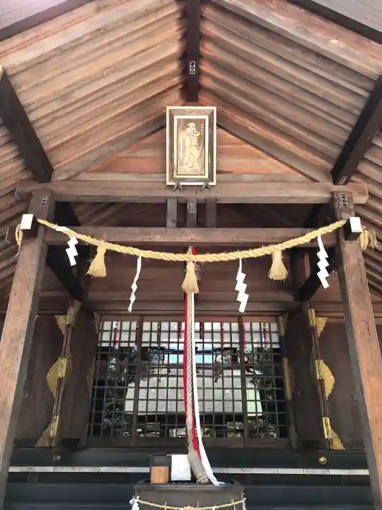 飛騨総社の本殿・本堂