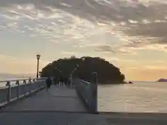 八百富神社の周辺