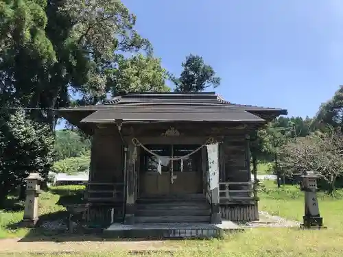 北神社の本殿・本堂