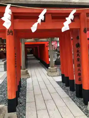 東京羽田 穴守稲荷神社の鳥居