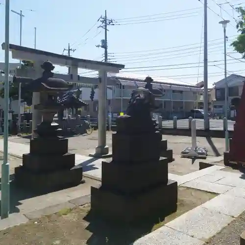 天祖神社の狛犬