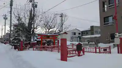 旭川銀座弁天神社の鳥居