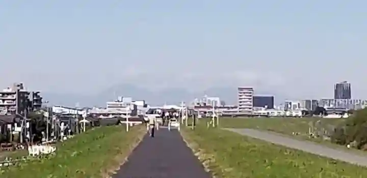 小向三輪神社の周辺