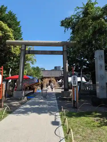 浅草神社の鳥居