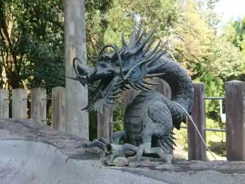 鏡山神社の手水舎