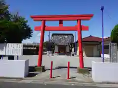 諏訪野八幡神社の鳥居