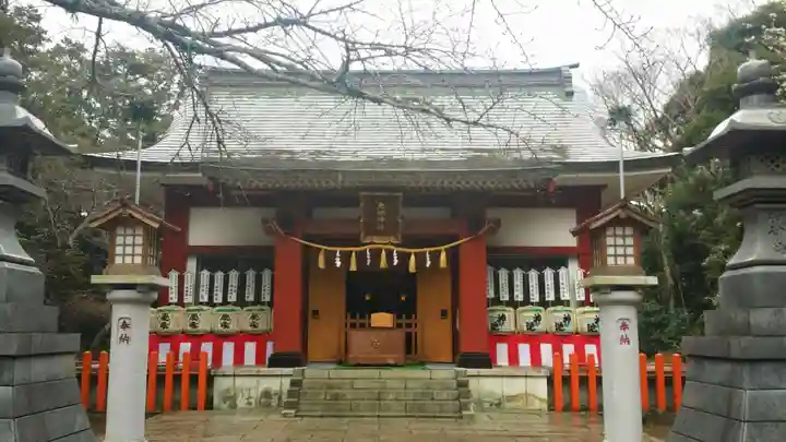 息栖神社の本殿・本堂