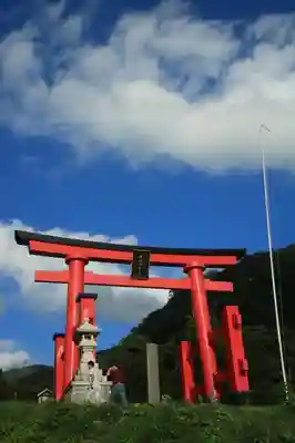 湯殿山神社(出羽三山神社)の鳥居