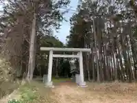 神明神社の鳥居
