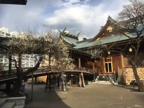 湯島天満宮の庭園