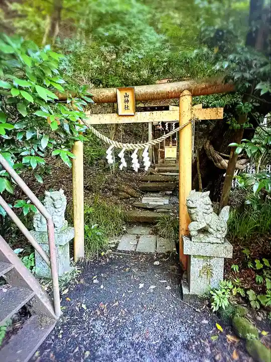 青麻神社の末社・摂社