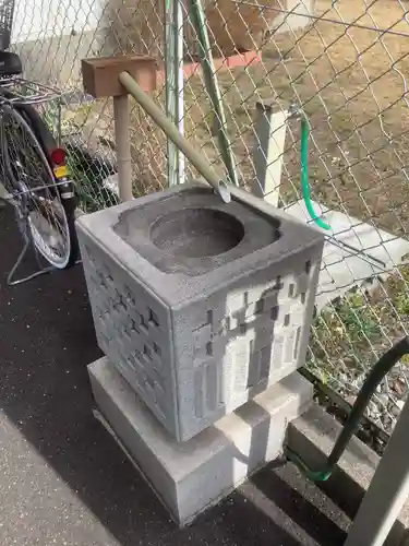 正徳寺の手水舎