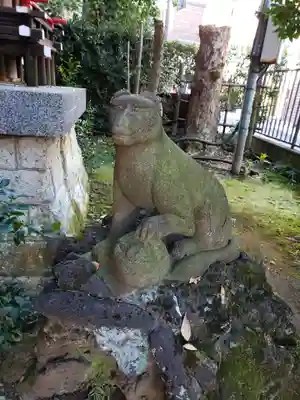 明治寺の狛犬