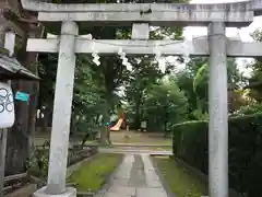 西向天神社の鳥居