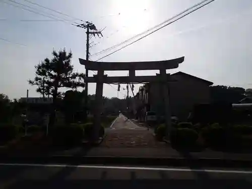 日吉神社の鳥居