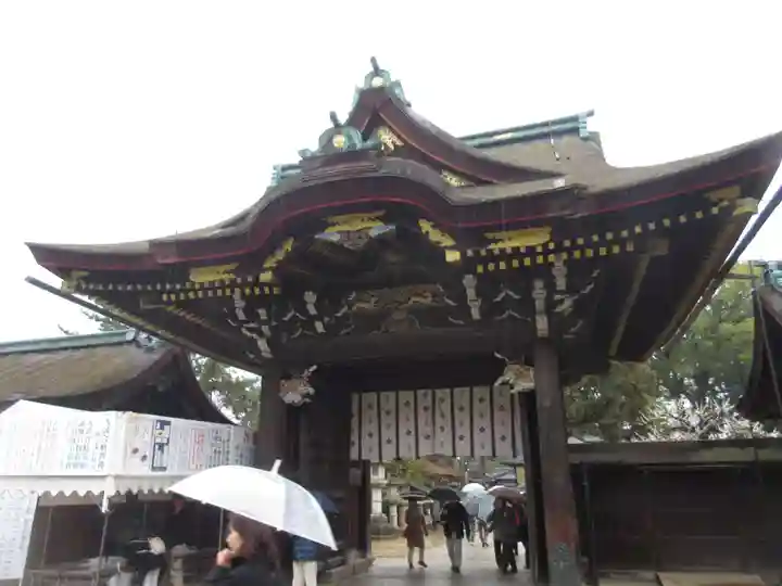 北野天満宮の山門・神門
