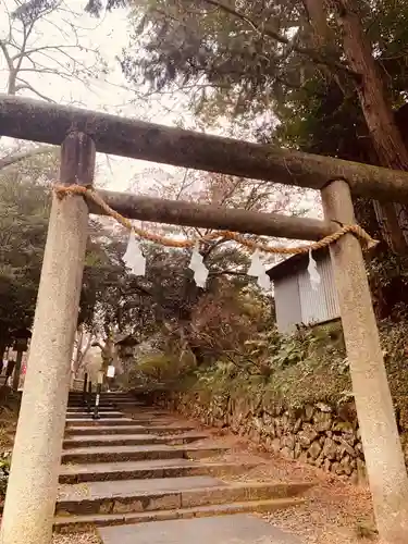 唐澤山神社の鳥居
