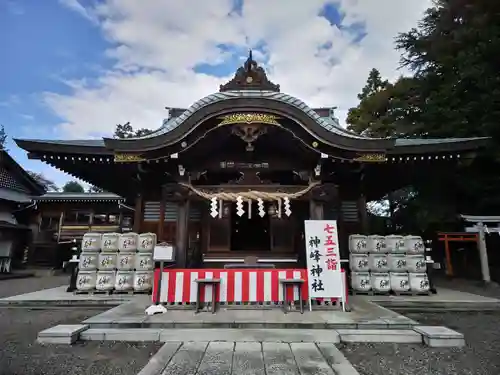 神峰神社の本殿