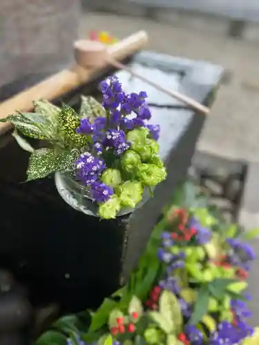 上尾御嶽神社の手水