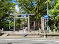 六所社(下飯田)の鳥居