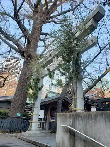 熊野神社の鳥居