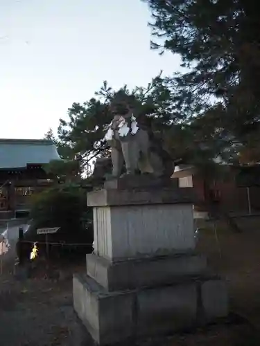 島田八坂神社の狛犬