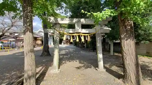 熊野神社の鳥居