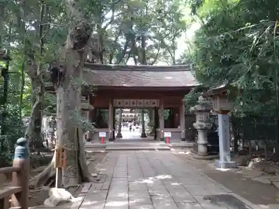 駒木諏訪神社の山門・神門