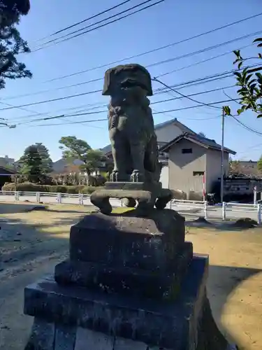 新川神社の狛犬