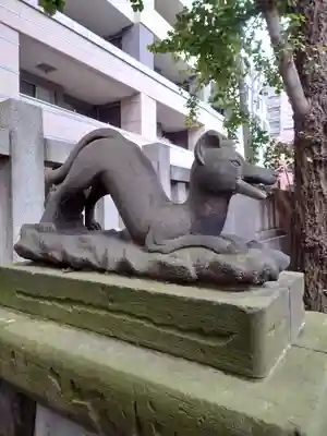小野照崎神社の狛犬