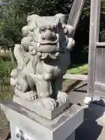 白山社(仲畑)の狛犬