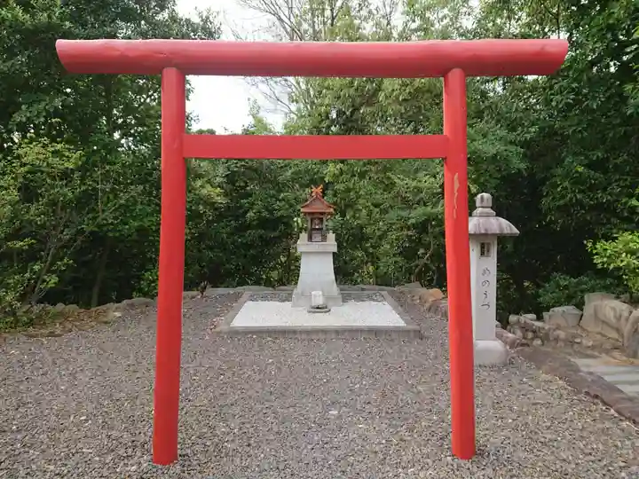 乙川龍神めのうづ社の鳥居