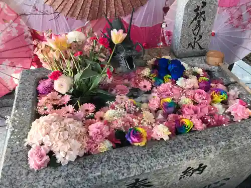 札幌諏訪神社の手水舎