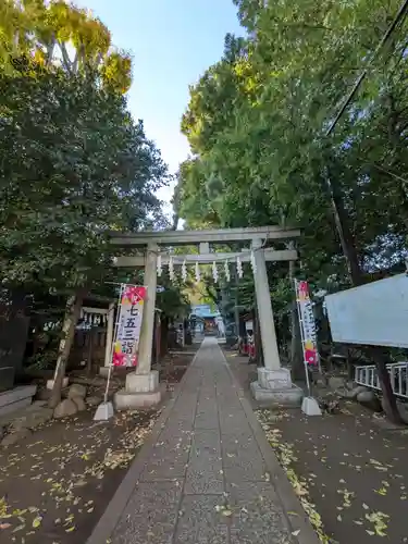 神明氷川神社(東京都)