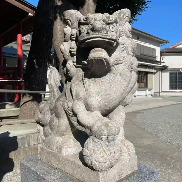 二宮神社の狛犬