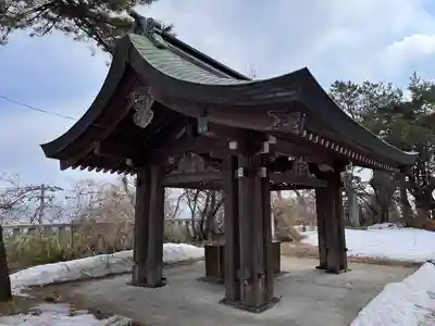 函館護國神社の手水舎