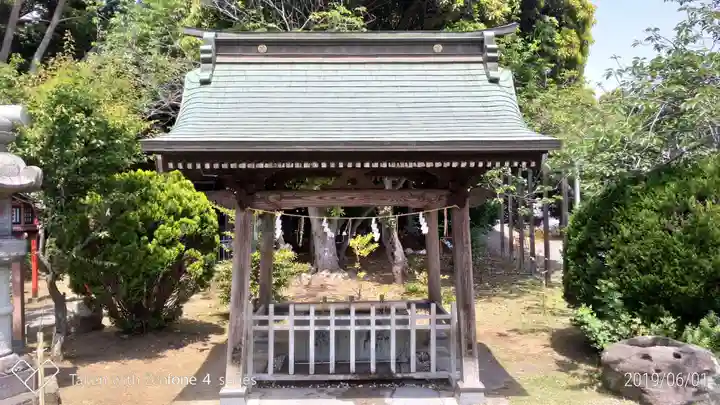 常陸第三宮 吉田神社の手水舎