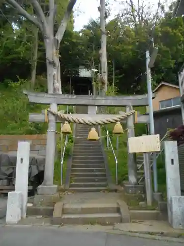 八雲神社（鎌倉・常盤）の鳥居
