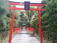 伏見稲荷大明神の鳥居