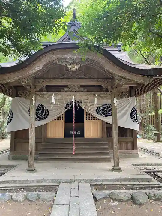 垂裕神社の本殿・本堂