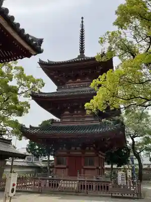 斑鳩寺の塔