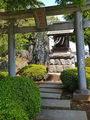 白山神社の鳥居