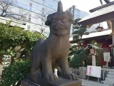 芝大神宮の狛犬