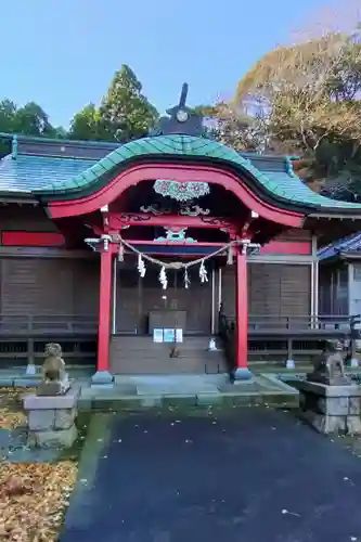 豊間諏訪神社の本殿・本堂