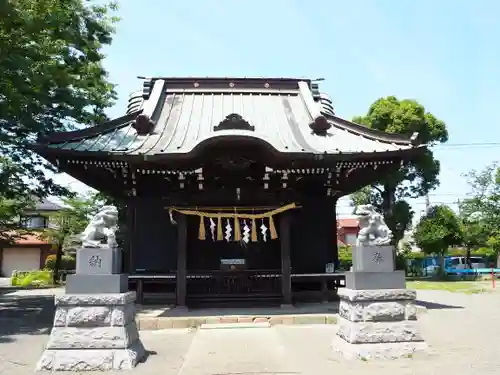 諏訪神社の本殿・本堂