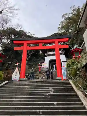 江島神社の鳥居