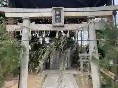 縣神社の鳥居